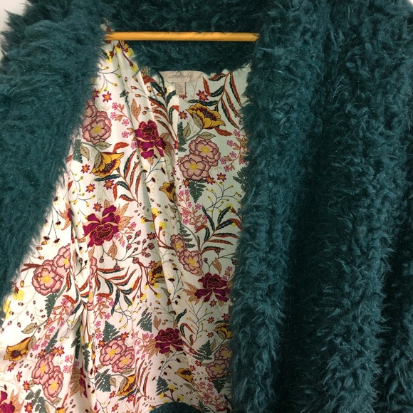 Fluffy Indigo Jacket - Picture 2 of 2